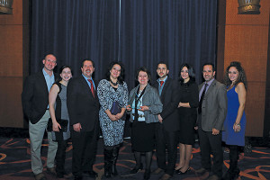 The Marchetti Family of Restaurants of Fairfi eld County, which include Columbus Park Trattoria in Stamford, Applausi Osteria in Old Greenwich and Tarantino Restaurant in Westport were honored with the Hospitality Hall of Fame Award.