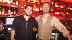 Brian Jackman, Bartender, 4 Eat & Drink with John Tsipouras, Sales Representative, Slocum & Sons.