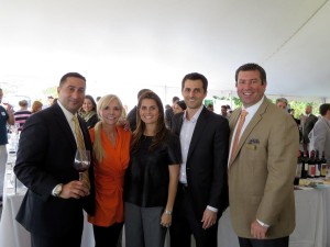 Phill Piranio, Vice President National Sales, Opici Wines; Linda Opici, CEO, Opici Wine Group; Dina Opici, President, Opici Family Distributing; Don Opici, Director, Opici Wines; Brian Lewis, General Manager, Opici Family Distributing.