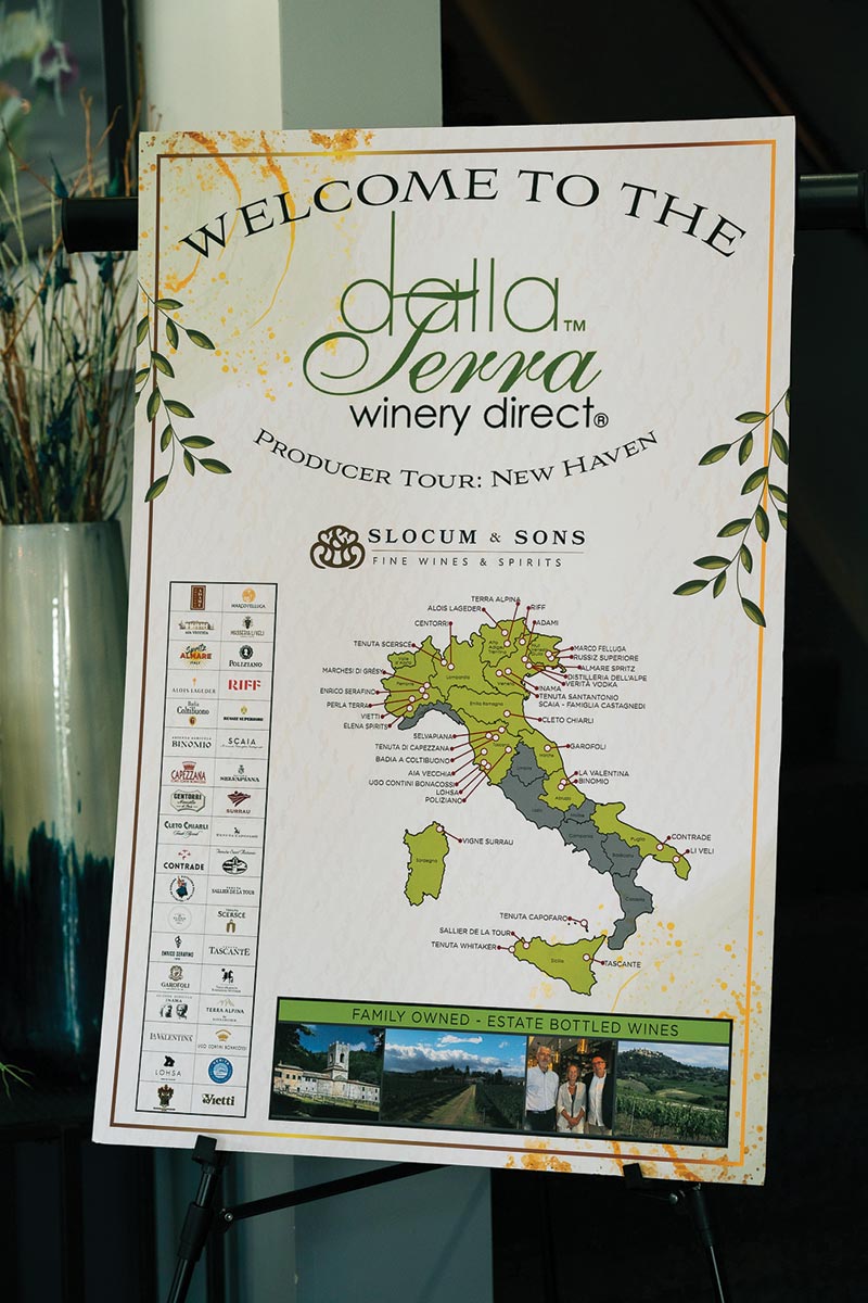 Slocum & Sons Hosts Tasting Featuring Dalla Terra Wines