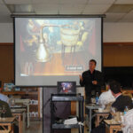 Simon Brooking, Beam Suntory’s Master Scotch Ambassador during the presentation.