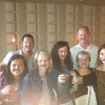 Brescome Barton and Campari USA team members celebrated Negroni Week while wearing the iconic brand mustache at Oak Haven Table & Bar in New Haven on June 5, 2015.