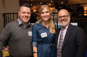 Brian Slone, Subscriber and Account Services Manager, Connecticut Beverage Journal; Savannah Mul, Editorial Administrator, Connecticut Beverage Journal; Greg Altieri, New Accounts/Events Planning, CDI.