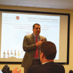 Paul Fede, Regional Manager, NE for Pernod Ricard, presents to CDI sales staff.