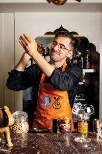 Thali’s Mixologist Raymond Mercurio. Photos by Lisa Nichols, Bread and Beast Food Photographer.
