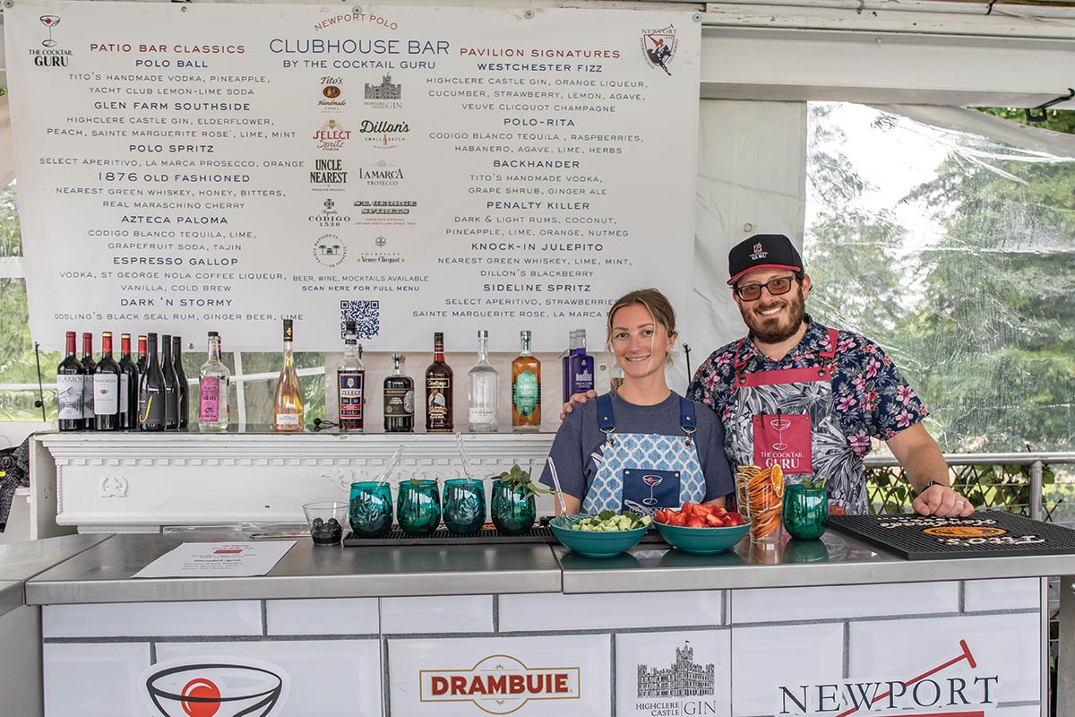 The Cocktail Guru Returns to Serve at Newport Polo