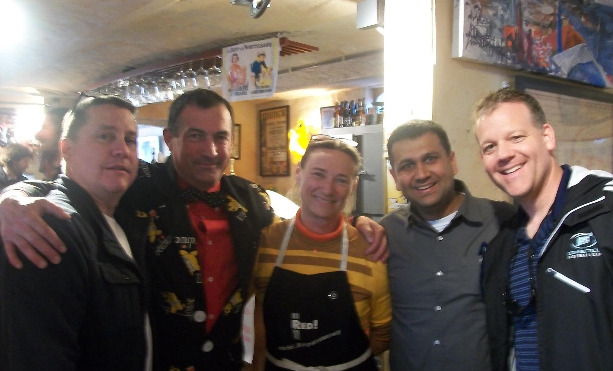 Wallingford’s Mehta visits De Dolle Brewers of Belgium