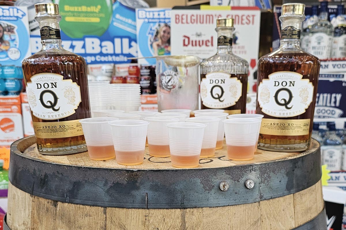 Don Q Rum Pours at Southington Retailer