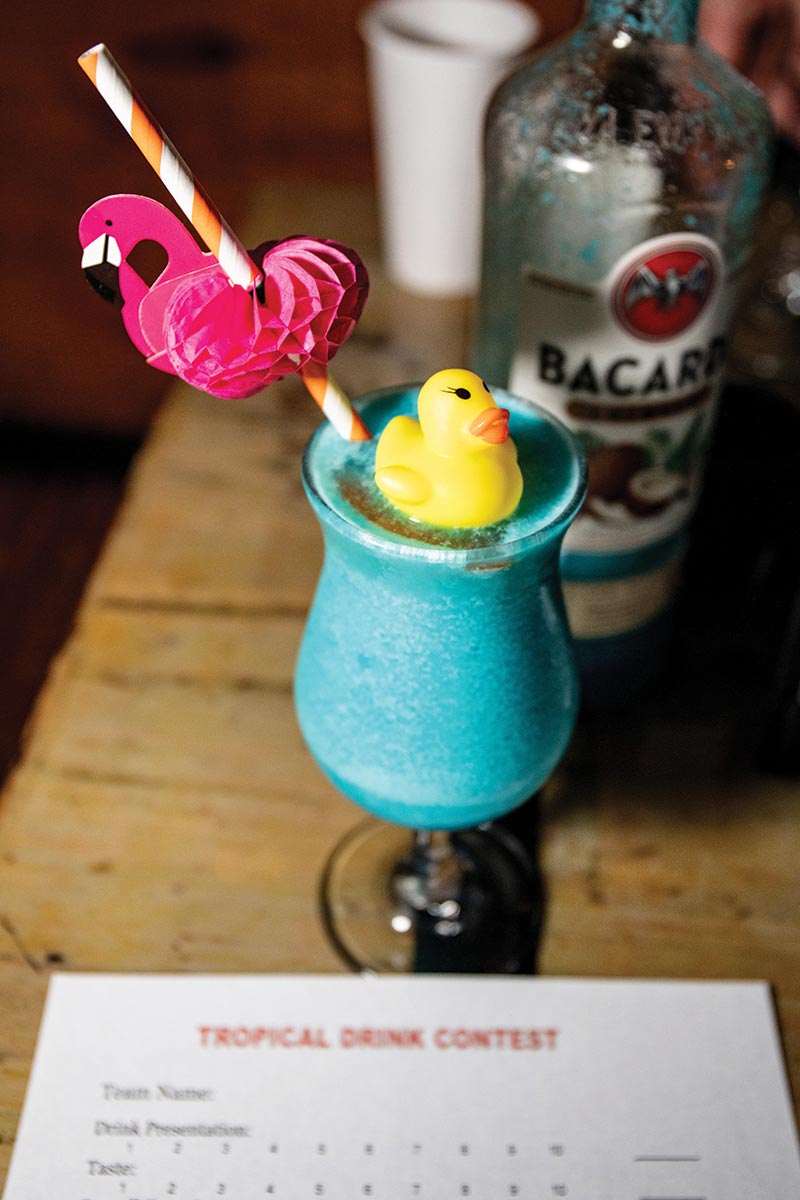 Bacardi Rum Showcased in Tropical Drink Contest