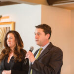 Saywell introduced Danielle Keating, Regional Sales Manager, Gérard Bertrand Wines.