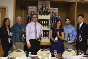All with Hartley & Parker except where indicated: Kimberly Maciejewski, CT Marketing Manager, Diageo; Steve Fanelli, Key Account Manager; Mike Picard, Sales Representative; Victoria Nastri, Director, Corporate Partnerships, USO of Metro New York; David Rosenberg, Vice President; Stephen Giles, CT Market Director, Diageo.