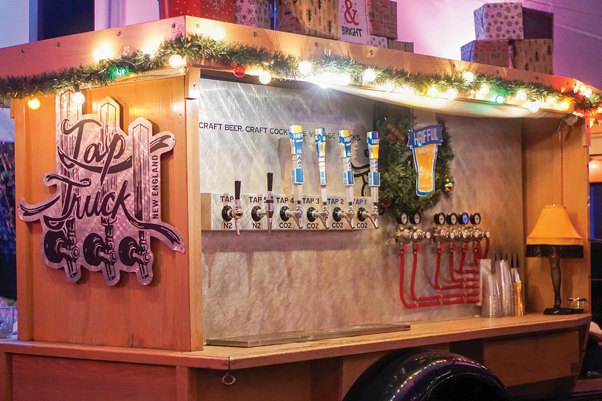 Winter Beer Garden Features Half Full Brewery