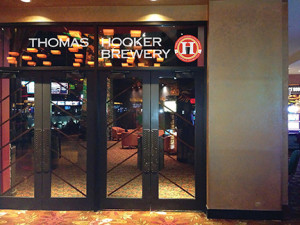 Entrance to the lounge at the new Hooker Test Kitchen