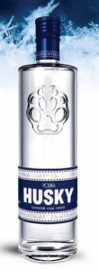 Husky Vodka Bottle