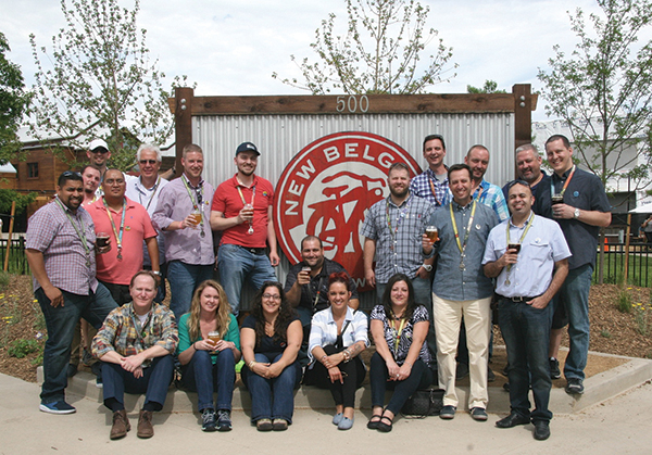 New Belgium Hosts Connecticut Companies for Launch