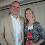 Kevin Mowers and Eva Maria Janerus, Owners, Bom Bom, Premium Caribbean Rum in Cream, Chocolate, Coconut and Coffee flavors. Bom Bom recently launched with Eder Bros. in April 2016.
