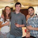 Michelle DeVellis, Brian Dickinson and Joshua Gonzalez of The Café in the Shops at Whittemore Crossing in Middlebury.