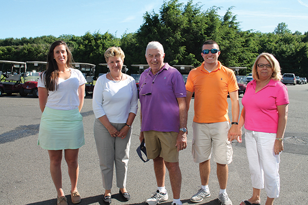 All of the Connecticut Package Stores Association: Mallory Daley, Jean Cronin, Carroll Hughes, Sean Hughes and Judy Ganswindt.