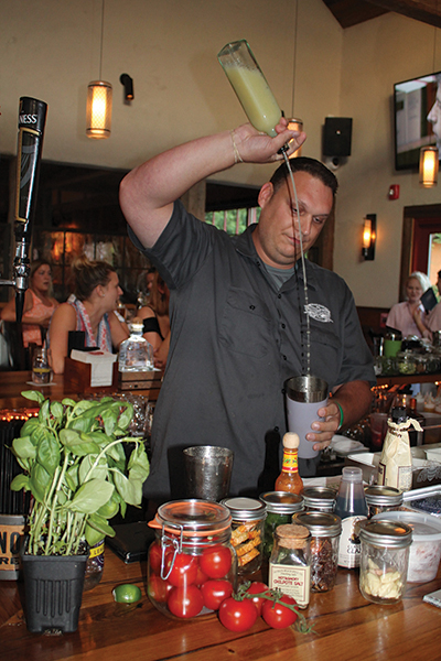 John Conway, 189 Sports Café, won first place at the competition.