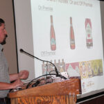 Sean Fitzgerald, Market Manager CT, Boulevard Brewing Company presenting on- and off-premise selling tips to the sales force.