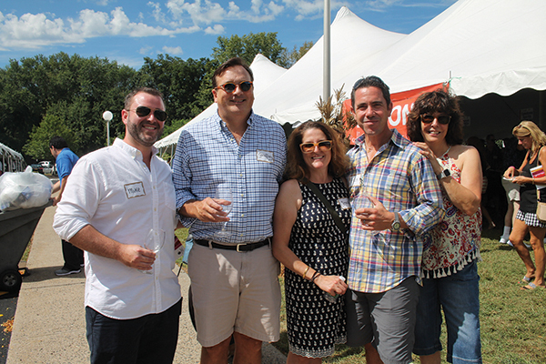 Mike Tobin, Sales Representative, Worldwide Wines; Geoffrey Mansfield, President, Worldwide Wines; Grazia Pelosi, Executive Vice President, Worldwide Wines; Brian Kociszewski, Worldwide Wines; Dyan Grant, Worldwide Wines.