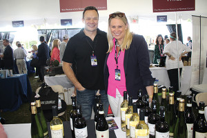 Jonathan Hetz, Wine Consultant, Quigley Fine Wines with Dana Wright, Quigley Fine Wines.