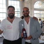 Joe Landolfi, Brand Manager, Opici’s Market Street Spirits with Matteo Meletti, fifth-generation family owner of Meletti Brands.