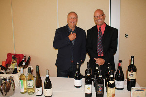 Michael Petrizzo, Northeast Manager, Vias Imports and Drew Hoyle of Hartley & Parker.