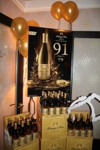 Menage a Trois Gold Chardonnay.