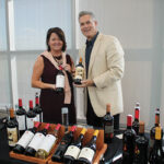 Pam Gallagher and Steven Veldran, Rutherford Wine Company.