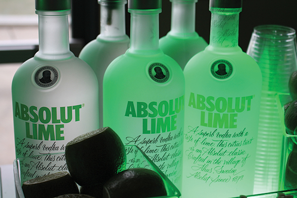 Absolut Lime, the newest expression from the Absolut portfolio.