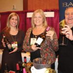 All from Banfi Vinters: Michelle Strollo, Lynn Caramico and Larry Pinkus.