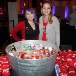 Vanessa Martin and Vanessa LaPorte, Promotional Team, Narragansett Brewing Company.