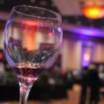A wine pour.