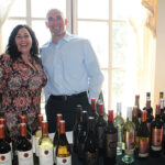 Claudine Lopes, Viva Vino Marketing and Jeff Gomes, Division Manager, The Wine Group.