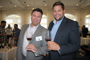 Ken Pearlman, Still Wines Brand Ambassador, Pernod Ricard with Matt Browne, Trade Development Representative, Pernod Ricard.
