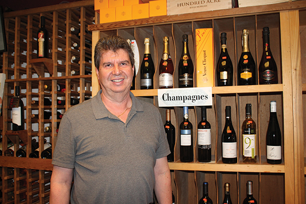 Demetris Tolides, Owner, Surrey Wine Shop.