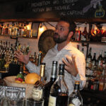 Jordan Bushell, National Brand Ambassador, Hennessey, during the educational session for USBG CT members.
