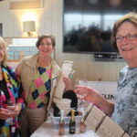 Janice Slate, Scribner’s Restaurant, Milford; Amy Gallagher, Sales, Eder Bros.; and Joan Edwards, Scribner’s Restaurant, Milford.