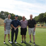 Tony Trienis, Farmingdale Liquors; Mike Heins, Trade Development Manager, Brescome Barton; Jay Scenti, Campari America; Gary Dritschler, Market Manager, Campari America.