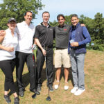 Sarah Alokones, Northern Divisional Sales Manager, Brescome Barton; Carlo Coppola, Regional Vice President Franchise Region, Brescome Barton; Beam Suntory; Mike DePasqua, Connecticut Territory, Beam Suntory; Marco Pelliccio, Connecticut State Manager, Beam Suntory; Gene Sepe, CEO and President, Brescome Barton.
