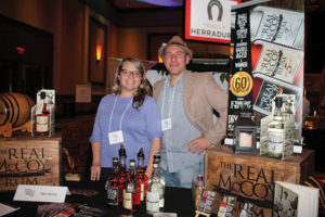 Abbi Miller and Ed Goll, The Real McCoy Rum.