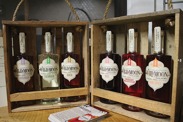 Wild Moon box gift set on display.