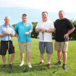 John McMahon, Café 1650; Bill Fox, Owner, Mezzo’s Grille; Kevin Shugrue, Chicago Sams; Gary Hewitt, Dichello Distributors.
