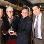 Kim Leonard; Jacques Lardière, Winemaker, Maison Louis Jadot; Stew Leonard, Jr., Owner, Stew Leonard’s; and Frank Sansotta, Connecticut State Manager, Kobrand.