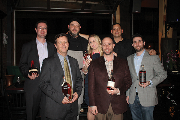 Back Row: Mike DePasqua, Connecticut Territory Manager, Beam Suntory; Chef Bruce Riley, Mezzo Grille and Bar; Nadine Gengras, Account Development Specialist Spirits, CDI; Joe Aceto, Bar Manager, Mezzo Grille and Bar. Front Row: Kevin Hickey, State Manager, Bacardi/Angels Envy; Jeremy Doyle, Account Development Specialist Trinchero Family Estates, CDI; Michael Gilbert, CSS and Division Manager Empire Central, Trinchero Family Estates.