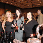 Donna Taylor, Vine Ventures; Teresa Drew, State Manager CT, Delicato Family Vineyards; Amber DeShields, Vine Ventures.