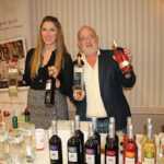 Caroline Abbott, Boston-Metro Market Manager, Inspired Beverage with Alexei Beratis, President, Inspired Beverage.