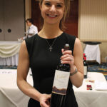 Victoria Rudolph, Regional Manager NY/NJ/PA, The Hess Collection with Colome Estate Malbec 2012 from Salta, Argentina.