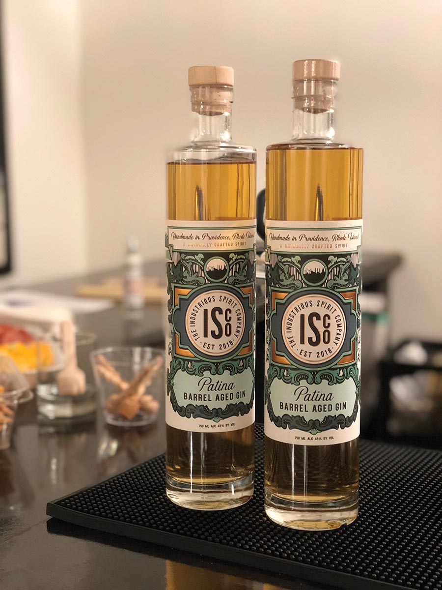 Cocktail Class Features ISCO Patina Bourbon Barrel Aged Gin